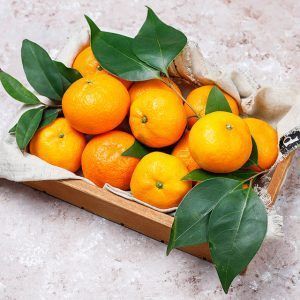 Caja de mandarinas